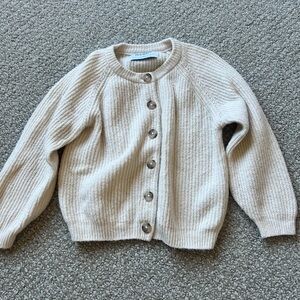 Old Navy Cream Knit Cardigan